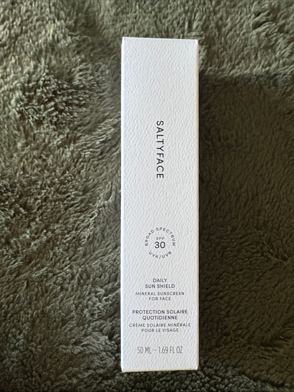 NWT Saltyface Daily Sun Shield Mineral Sunscreen SPF 30